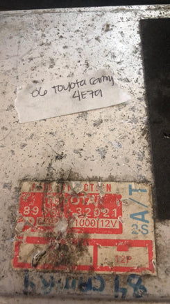 1986 Toyota Camry ecu ecm computer 89661-32021
