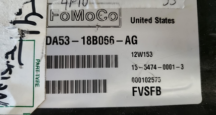 DA53-18B066-AG  Ford Taurus ecm ecu computer 2013-2016
