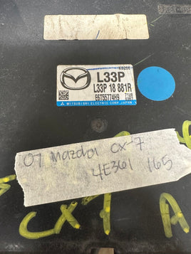 L33P 18 881R Mazda CX7 CX-7 2007 ECM ECU computer