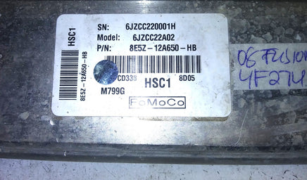 8E5Z-12A650-HB ecm ecu computer 2008 Ford Fusion Mercury Milan **tested**