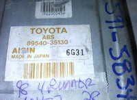 89540-35130 abs anti-lock brake control module 1998 Toyota 4-Runner 4Runner