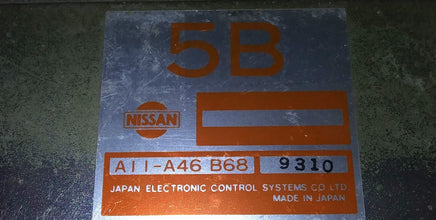 A11-A46 B68 ecu ecm computer 1989 Nissan Sentra
