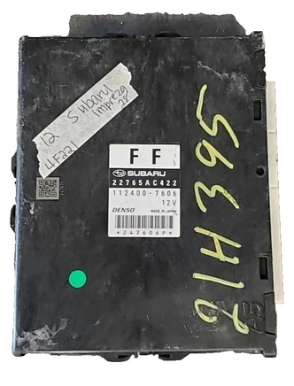 22765AC422  Subaru Impreza 2012 ecu ecm computer