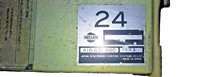 A18-631 660 ecm ecu computer 1984-1985 Nissan Sentra 300ZX