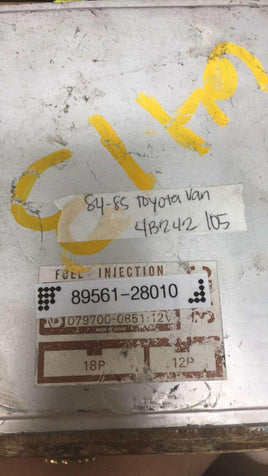 89561-28010 Toyota Van ecu ecm computer 1984-1985 - Swan Auto
