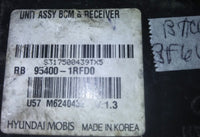 95400-1RFD0 bcm body control module 2013 Hyundai Accent