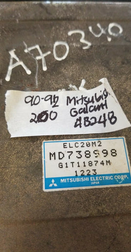 MD738998 TCM transmission computer 1990-1992 Galant