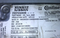 282755SN8B gps navigation control module 2021-2022 Nissan Sentra