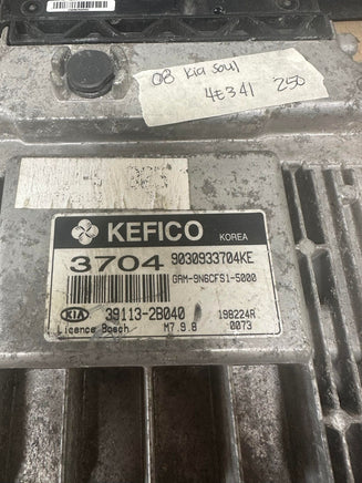39113-2B040 ecu ecm computer 2008 Kia Soul