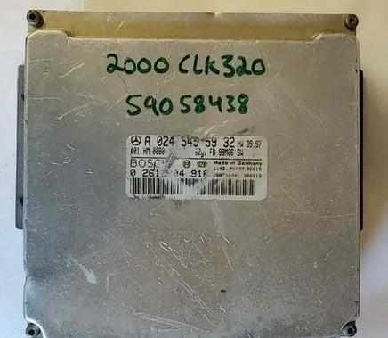 1999-2000 Mercedes CLK320 ecm ecu computer A 024 55 59 32