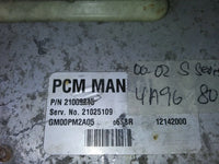 21009215 Saturn S-Series 2000-2002 pcm ecu ecm computer