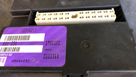 2001-2005 Pontiac Aztek body cotrol module 10316011