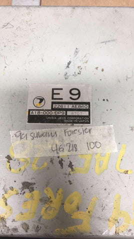 22611 AE860 Subaru Forester 1999 ecu ecm computer - Swan Auto