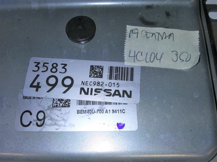 NEC982-015 ecm ecu computer 2019 Nissan Sentra