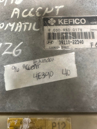 39110-22340 Hyundai Accent ecm ecu computer 1996