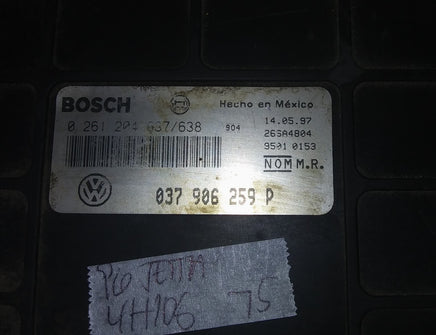 037 906 259 P ecm ecu computer 1996 VW Jetta