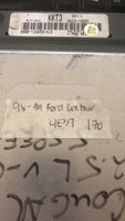 1998-1999 Ford Contour ecm ecu computer 98BB-12A650-AJD  **Tested**