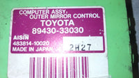 89430-33030 mirror relay module 2000-2006 Lexus ES330