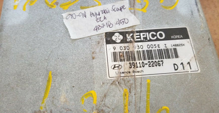 1991-1994 Hyundai Scoupe ecm ecu computer 39110-22067