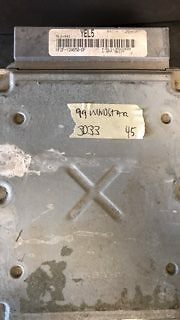XF2F-12A650-DF ecm ecu computer 1999 Ford Windstar **Tested**