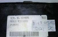16149396 ECM ECU computer 1991-1993 Oldsmobile Cutlass or Grand Prix