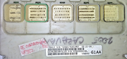 P05026061AA bcm body control module 2005 Dodge Caravan or T&C