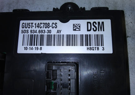 GU5T-14C708-CS Ford or Lincoln seat control module
