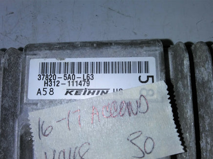 37820-5A0-L63 ecm ecu computer  2016-2017 Honda Accord