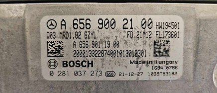 A 656 900 21 00 Mercedes-Benz GLE167 2019-2021 ecm ecu computer