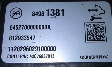 84981381 lift gate module 2021-2023 GMC Yukon - Swan Auto