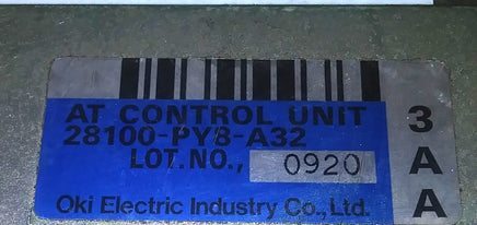 28100-PY8-A32 tcm transmission computer module 1990-1991 Honda Prelude