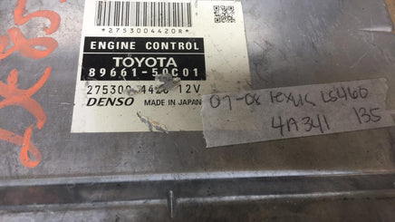 89661-50C01 Lexus LS460 ecm  ecu computer 2007-2008