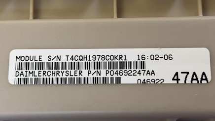 1-04692247AA Dodge Caravan bcm body control module **NEW OEM**