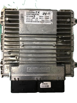 39101-2G692 ecm ecu computer 2013 Hyundai Sonata