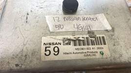 MEC901-922 ecm ecu computer 2012 Nissan Sentra