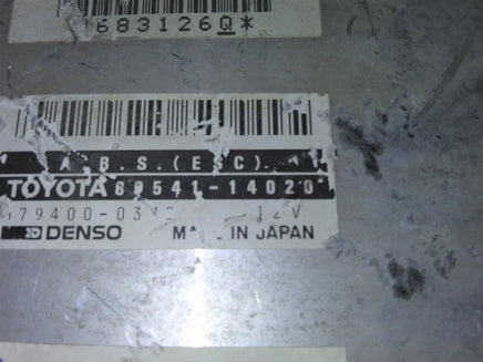 89541-14020 Toyota Supra 1989-1993 ABS Control Module