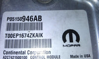 P05150946AB ecm  ecu computer 2014 Dodge Dart