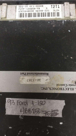 F2TF-12A650-YB Ford E 150 Econoline engine control module  computer - Swan Auto