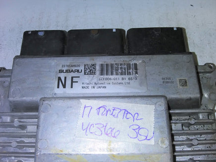 2017 Subaru Forester ecu ecm computer 22765AH920