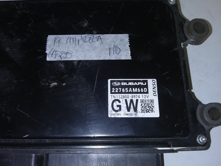 22765AM66D ecm ecu computer 2019 Subaru Impreza