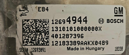 12694944 Chevy Spark 2019-2022 ecm ecu computer
