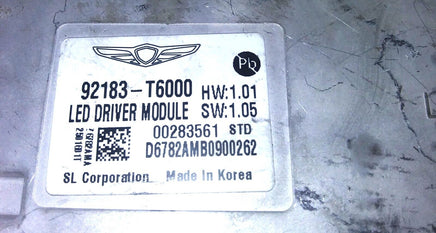 92183-T6000 HID headlight ballast module 2021-2024 Hyundai Genesis - Swan Auto