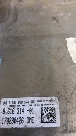 2012-2015 BMW 535i ecm ecu computer 8 616 314 -04