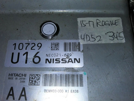 NEC021-679 Nissan Rogue 2015-2017 ecm ecu computer