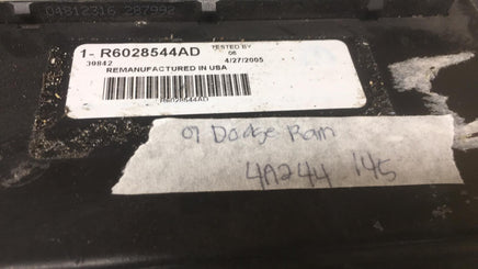 R6028544AD Dodge Ram 1500 2007  ecm ecu computer