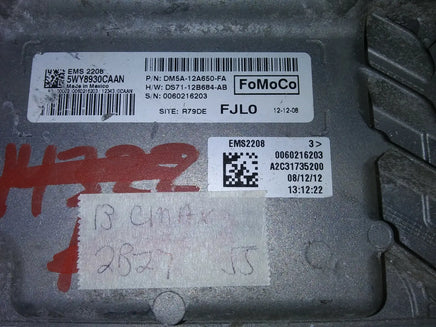 DM5A-12A650-FA ecm ecu computer 2013 Ford C-Max