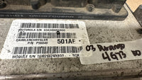 P56040501AF Dodge Durango 2003 ecu ecm computer