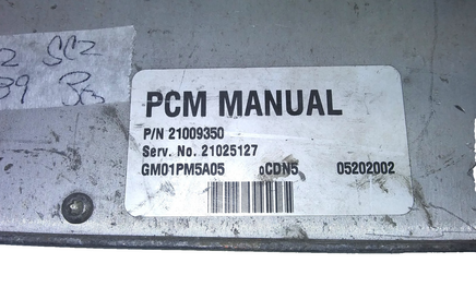 21009350 ecm ecu computer 2001-2002 Saturn S-Series