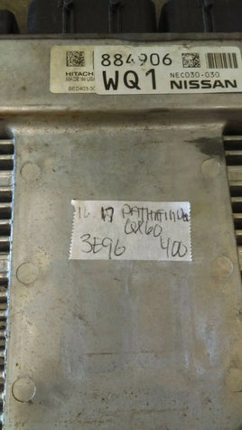 NEC030-030 Nissan Pathfinder or Infiniti QX60 2016-2017 ecm ecu computer