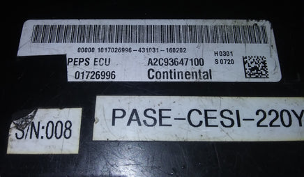 A2C93647100 Continental bcm body control module